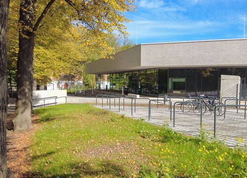 neu erbautes Bernsdorfer Bad - 