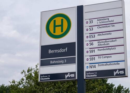perfekte Nahverkehrsanbindung mit Bus und Tram - 