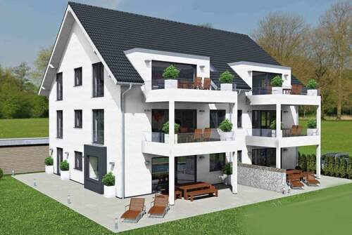 Beispiel 1 - Baugrundstück in Velbert mit Vorschlag Projektierung MFH