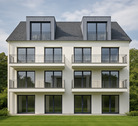 Entwurf Haus hinten - Grundstück in Velbert