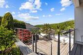 Blick auf den Dachgarten Garage - 