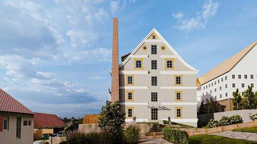 Außenansicht - 3 Zimmer Etagenwohnung zur Miete in Buxheim