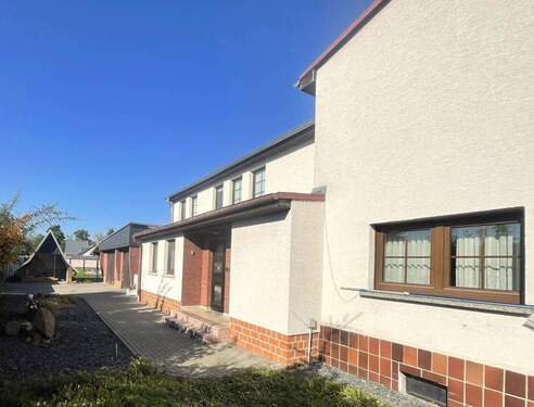 Objektansicht - 3 Zimmer Doppelhaushälfte in Bitterfeld-Wolfen/ Greppin