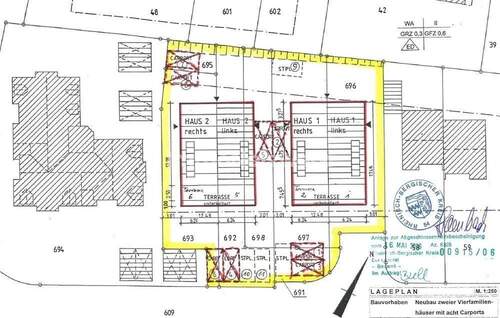 Planungsbeispiel zwei Häuser - 