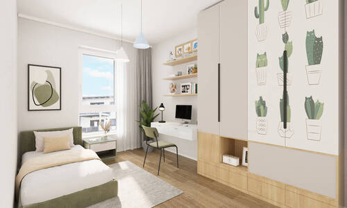 Kinder-/Gäste-/Arbeitszimmer - 