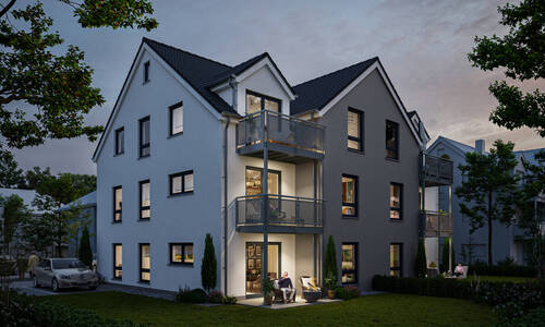 Abendstimmung im Westgarten - 