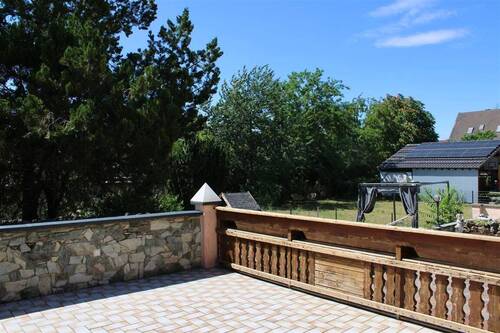 Terrasse vom Wohnzimmer - 