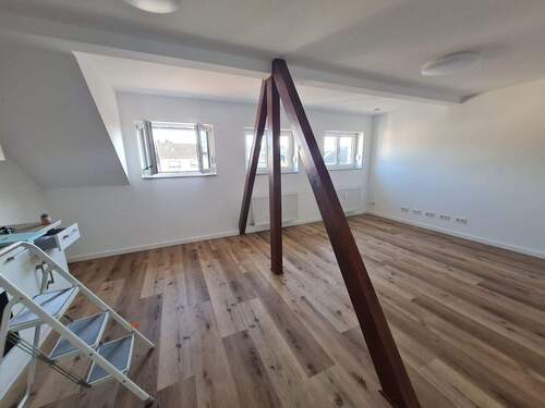 Wohn-Esszimmer - Küche - Bild 2.jpg - 3 Zimmer Etagenwohnung zur Miete in Püttlingen