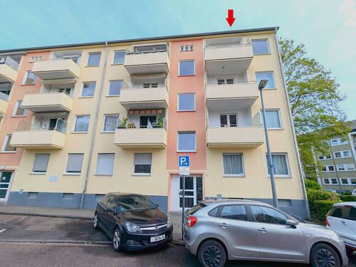 Außenansicht - Ruhig gelegene 2-Zimmerwohnung mit Potenzial zur individuellen Neugestaltung