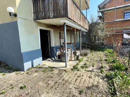 Terrasse im Untergeschoss - 