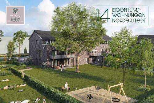 Green Villages _ Wohnungen - Norderstedt - Grün und Zentral - altersgerechte 2 Zi.- Wohung