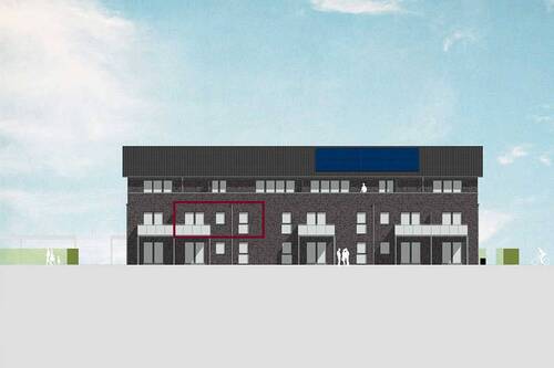 Ansicht-West_Whg-15 - 2 Zimmer Etagenwohnung zum Kaufen in Norderstedt