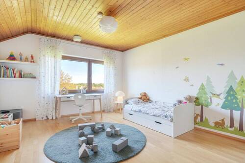 Kinderzimmer OG - mögliche Möblierung - 