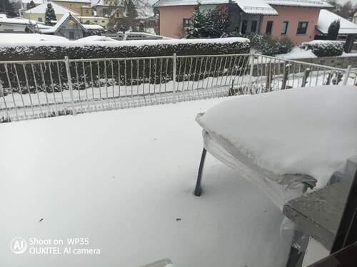 Terrasse über der Garage - 