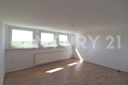 Wohnzimmer im DR rts, Brockenblick , leer - 