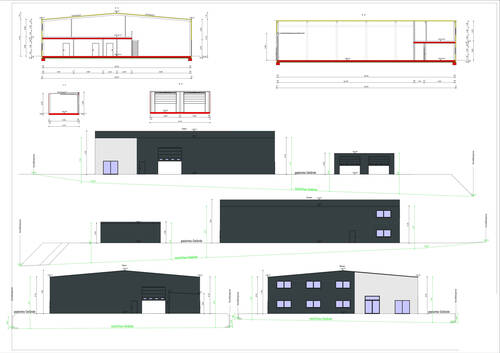 Schnitte + Ansichten - 