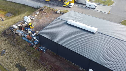 Luftbild - Halle in Pirmasens zum Kaufen