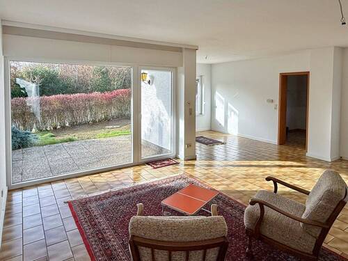 Blick zur Süd-West Terrasse - 