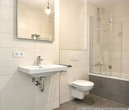 Bad - 2 Zimmer Etagenwohnung in Erding