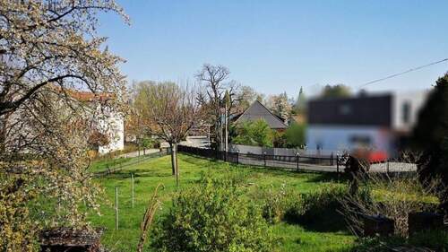 Garten im Frühjahr - 4 Zimmer Einfamilienhaus in Teuchern