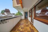 Balkon Süd - Etagenwohnung mit 104,00 m&sup2; in Immenstaad am Bodensee zum Kaufen