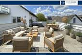 Bild 1 - Großzügige 6-Zimmer-Wohnung mit Wintergarten, Dachterrasse, 2 Balkonen und Bahnanbindung in Dorflage