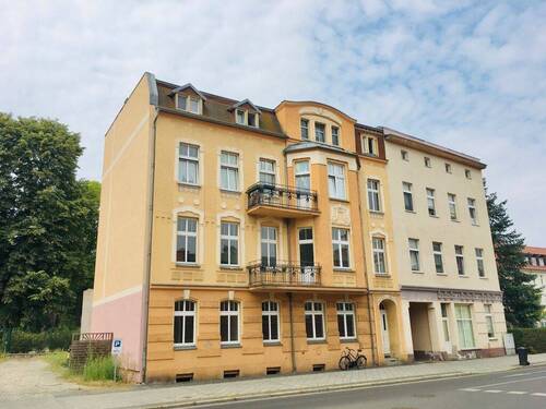 Hausansicht - Mehrfamilienhaus in Zentrumslage von Forst (Lausitz)