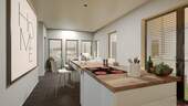 Ansicht Essbereich/Küche - 5 Zimmer Einfamilienhaus in Zweibrücken