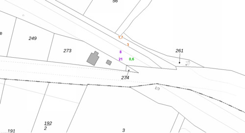 Lageplan - Grundstück in Höxter