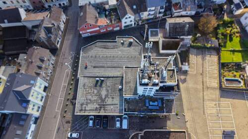 Luftaufnahme - Gewerbeobjekt (Büro, Produktion, Verkauf) in Rheinbrohl