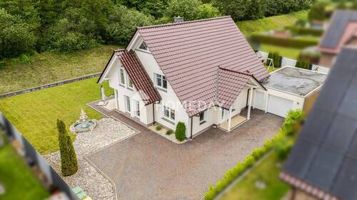 Außenansicht Drohne 1-1 - 6 Zimmer Einfamilienhaus in Espelkamp