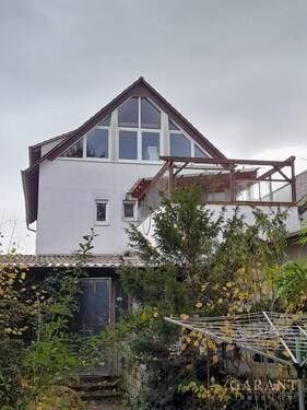 Gartenansicht - 8 Zimmer Mehrfamilienhaus, Wohnhaus zum Kaufen in Haßloch