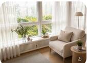 Wohnbereich - 3 Zimmer Etagenwohnung zum Kaufen in Überlingen
