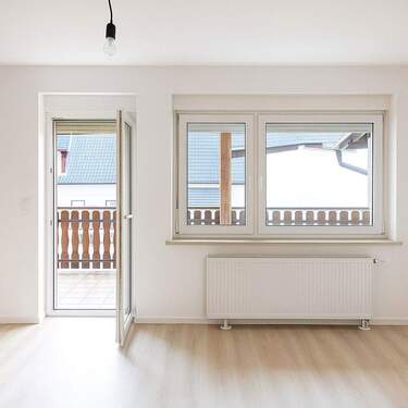 Bild 1 - Maisonette-Wohnung in Schmitten: 2 Ebenen, Balkon, Garten, ab 1.01.