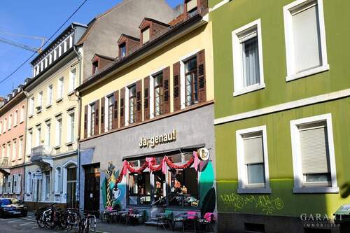 Straßenseite - 1 Zimmer Mehrfamilienhaus, Wohnhaus zum Kaufen in Karlsruhe