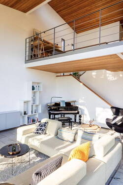 Wohnbereich mit Galerieebene - 