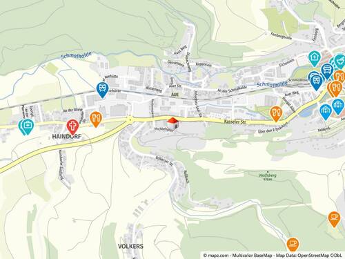 Geolyzer Kartenausschnitt - 