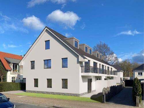 Vorderansicht zur Straße - 2 Zimmer Etagenwohnung zum Kaufen in Oldenburg