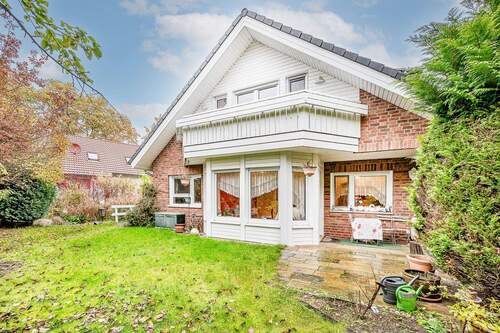Blick auf das Haus vom Garten - 5 Zimmer Einfamilienhaus zum Kaufen in Königs Wusterhausen