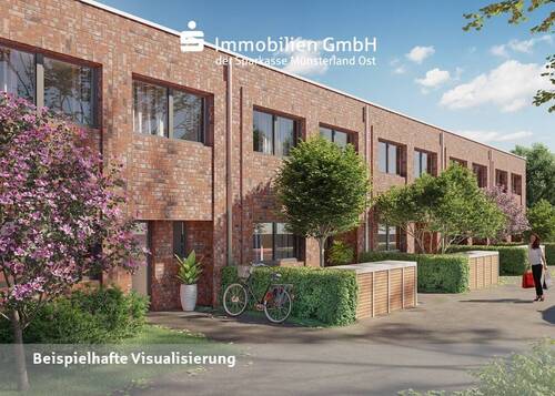 Vorderansicht - 4 Zimmer Reihenendhaus zum Kaufen in Münster