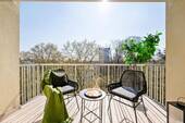 Balkon zum entspannen - Ohne Makler - Helle 3-Zimmer-Wohnung mit Balkon in Frankfurt Niederrad