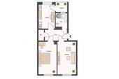 Wohnungsgrundriss - 
