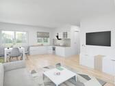 Wohnbereich - 3 Zimmer Etagenwohnung in Villingen-Schwenningen