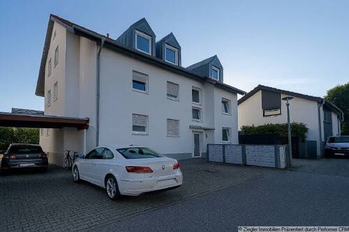 1 Ansicht zur Straße - Hübsche, sonnige Wohnung in ruhiger, beliebter Lage von Walldorf - 33304023
