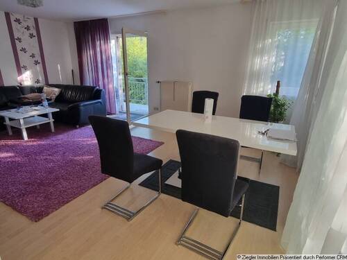 3 Wohn- und Essbereich - 3 Zimmer Etagenwohnung in Walldorf
