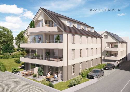 Außenansicht - 3 Zimmer Etagenwohnung in Überlingen