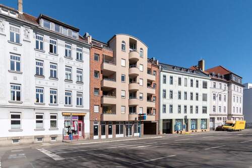Gebäudeansicht - 1 Zimmer Etagenwohnung in Leipzig