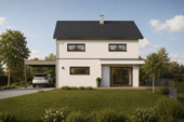 Südansicht (KI-Illustriert) - 7 Zimmer Einfamilienhaus zum Kaufen in Dettingen an der Erms