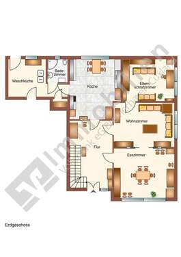 Erdgeschoss nur Wohnhaus - 