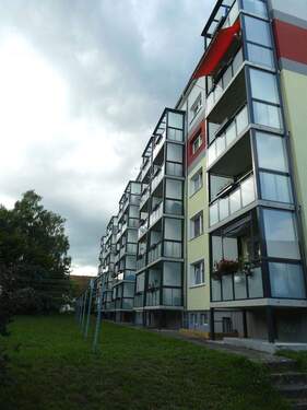 Hausansicht - 3 Zimmer Etagenwohnung in Bad Düben